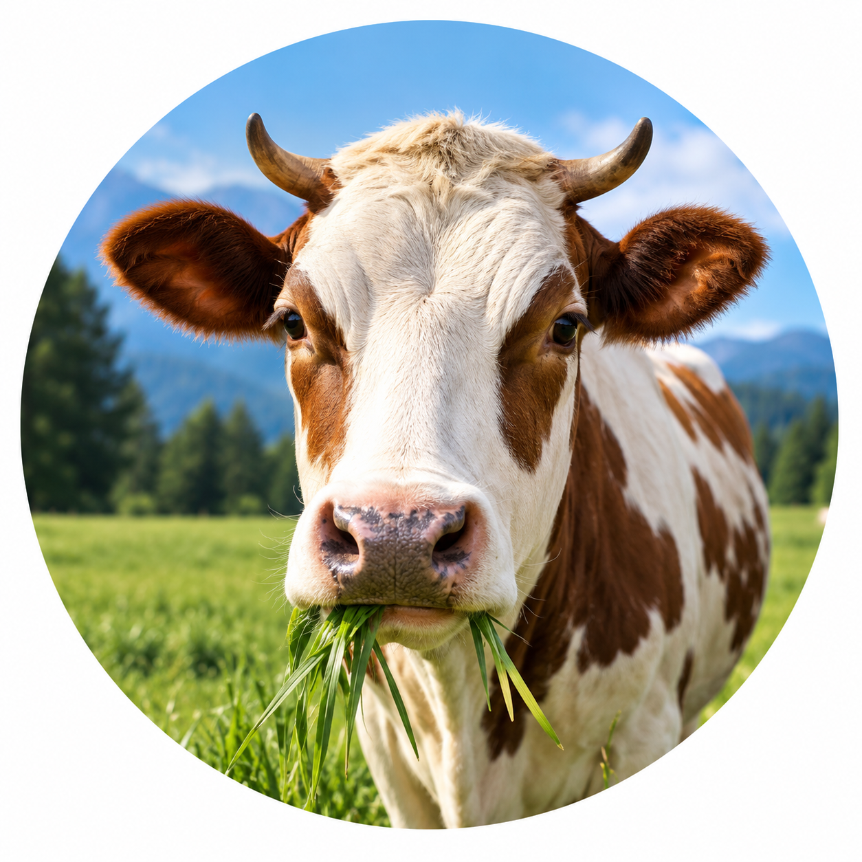 Himachali desi cow — source of pure milk for our ghee